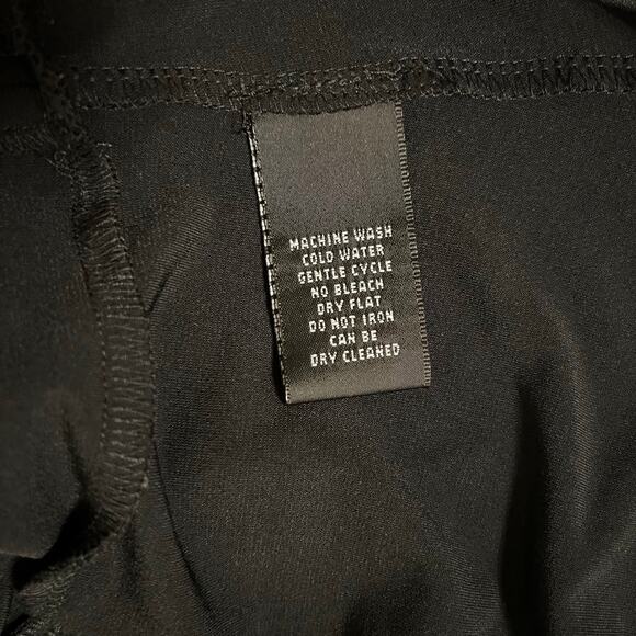 Jones New York Dress Ballet Wrap Dress in Black Size 14 - Picture 8 of 8